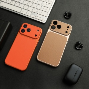 Étui <span class=keywords><strong>en</strong></span> <span class=keywords><strong>cuir</strong></span> vintage texturé diamant <span class=keywords><strong>pour</strong></span> <span class=keywords><strong>iPhone</strong></span> 17 Air 17 16 15 14 <span class=keywords><strong>13</strong></span> 12 <span class=keywords><strong>Pro</strong></span> Max 17 <span class=keywords><strong>Pro</strong></span> – <span class=keywords><strong>Coque</strong></span> antichoc rétro <span class=keywords><strong>en</strong></span> PC plaqué blindé - Product Image 5