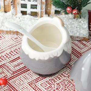 Productos de Tendencia 2026, Novedades, Salero de Cerámica de 100 ml, Gnomo Navideño, Organizador de Cocina, Botella para Pimienta - Product Image 4