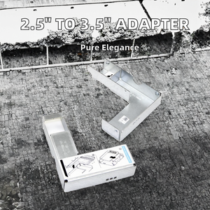 Welltop 9W8C4 Y004g G302d X968d 3.5" Aluminum ESATA/SATA Converter <b>HDD</b> Tray <b>Caddy</b> Model 001 Compatible X7k8w Y796f F238f Kg1ch - Product Image 2