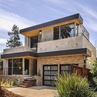 Casa Prefabricada Modular de Fábrica, Construcción Rápida, Viviendas Prefabricadas Modernas, Apartamento de Varios Pisos, Estructura de Acero