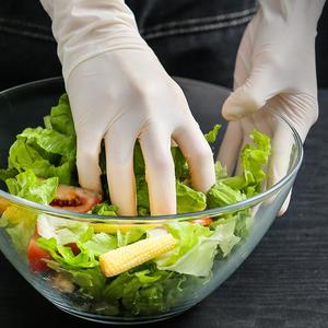 <span class=keywords><strong>Guantes</strong></span> de Látex Desechables para Uso Industrial, Doméstico, de Cocina, sin Polvo, para Hospitales, Exámenes Médicos, <span class=keywords><strong>Caja</strong></span> de 100 Unidades - Product Image 5