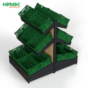 Étagère de présentation de fruits et légumes de style moderne Highbright, personnalisable pour supermarché et épicerie - Product Image 4