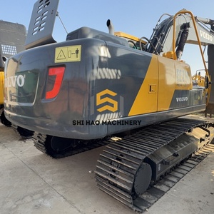 Excavatrice hydraulique sur chenilles Volvo 210 d'occasion de haute qualité pour la construction, transport gratuit, moteur, pompe, engrenages - Product Image 2