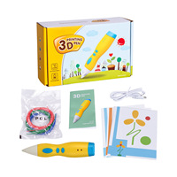Bolígrafo de Impresión 3D para Niños, Bolígrafo 3D de Baja Temperatura, Recargable, Inalámbrico, con Filamento PCL, Juguete Educativo STEM, Regalo de Cumpleaños