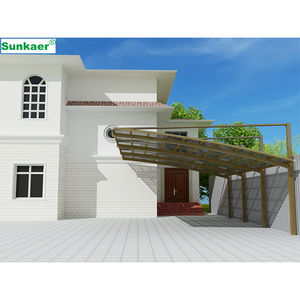 <span class=keywords><strong>Fabricant</strong></span> fourniture couverture de patio <span class=keywords><strong>abri</strong></span> <span class=keywords><strong>vélo</strong></span> extérieur métal aluminium abris de voiture Parking <span class=keywords><strong>abri</strong></span> de voiture auvent étanche - Product Image 5