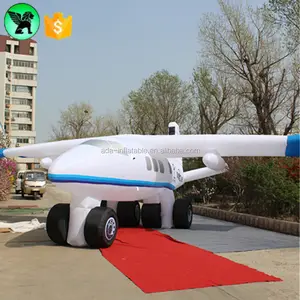 6m Event Party Airplane Inflatable Customized Outdoor Advertising Inflatable Airplane Model A6959