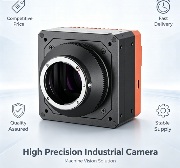 MV-CH610-10TC-F-TF 61MP Color TEC Cooled 10GigE Area Scan Camera, F-Mount for Large FOV FPD & Semiconductor Precision Inspection