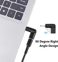 Adaptateur USB 3.1 Type C Femelle vers DC Mâle DAJIANG OEM, coudé à 90 degrés, avec émulateur de charge PD pour Ordinateur Portable/Routeur/Batterie Externe