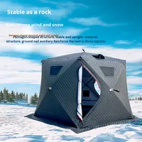 Vente en gros Nouveauté 2026 Tente d'extérieur en fibre de verre type Ice House Imperméable : OEM/ODM |   Couleur/taille/logo personnalisés |   Directement de l'usine