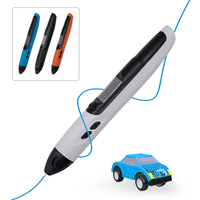 Stylo 3D Jer Factory avec Étiquette Personnalisée, Jouet Créatif DIY, Cadeau pour les Créateurs, Certifié RoHS CE FCC, Impression 3D avec Écran OLED