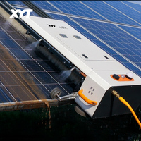 Pv чистящий робот-очиститель панели солнечной панели очиститель робот автоматическая с батареей