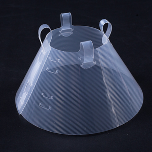 Rarewe Adjustable E-Collar for <b>Dogs</b> Lightweight Plastic Soft Recovery Cone Reflective Wholesale Elizabethan Pet Surgery Collar - Product Image 6