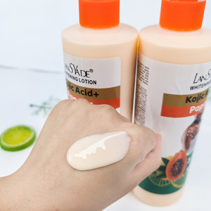 Loción Corporal Hidratante y Humectante <span class=keywords><strong>de</strong></span> Papaya Más Vendida - Crema Blanqueadora e Hidratante - Tónico Iluminador 500ml - Product Image 5