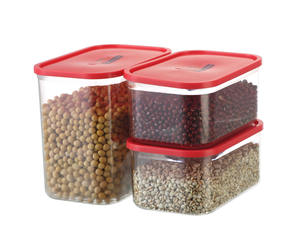 Contenedores de Almacenamiento de Cereales Herméticos de Plástico, Recipientes para Alimentos, Leche en Polvo, Tanque de Almacenamiento Sellado, Recipiente Hermético para Cocina y Viajes - Product Image 2