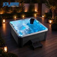 Bain à remous extérieur pour hôtel et villa JOYEE – Spa carré en acrylique pour 5 personnes – Meilleure vente