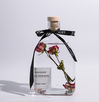 Désodorisant de chambre 330ML, diffuseur d'huile essentielle, d'arôme et de parfum avec fleurs, Logo personnalisé