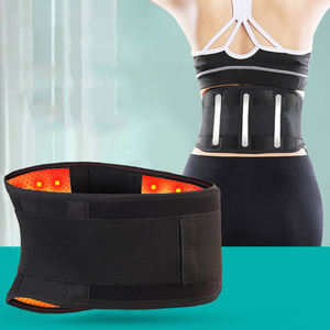 Sabuk penyangga pinggang magnetik, dengan pinggang dan bantalan pemanas perut untuk pemulihan cedera sendi radang sendi - Product Image 4
