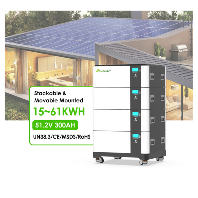 EU Stock 10Kwh 15Kwh 16Kwh 30Kwh Solar LiFePO4 Lithium Ion Battery 48V 51.2V 200ah 300ah 600ah Solar Power Home Energy Storage