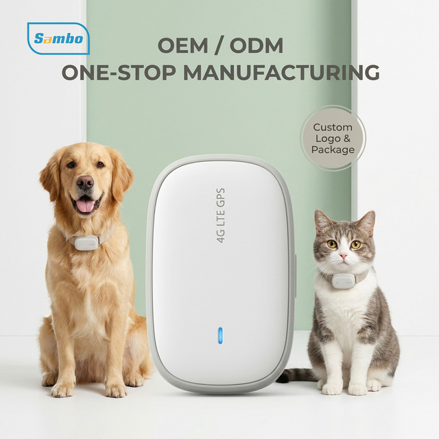 Integrated Electronics Factory 4G Smart Pet Tracker Concept to Finished Product