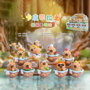 Caja Sorpresa de Juguete Educativo Divertido de Resina de <span class=keywords><strong>Segunda</strong></span> Generación de Capibara Lindo, 5 cm, Juguete Creativo de Fábrica Artesanal - Product Image 2