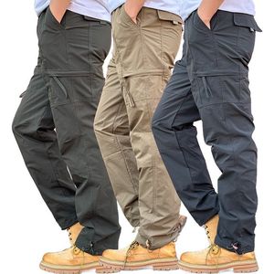Pantalons décontractés pour hommes, nouvelle conception, mode, multi-poches, coton, nouveaux pantalons, pantalons pour jeunes hommes, vente en gros - Product Image 1