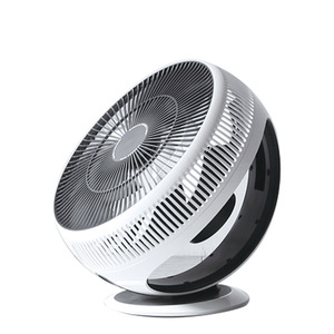 BalMuda GreenFan Air Circulator <b>Fan</b> 10 12.9 In Bladeless USB Powered White With Black For Home Office Dorm Camping - Product Image 1