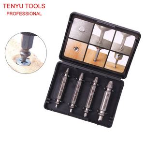 Promoção Quente: Conjunto de 4 Peças de Extratores de Parafuso Danificado HSS4341 e Removedor Fácil para Parafuso e Porca - Product Image 5