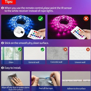 Tira de Luces LED Inteligente para Exteriores, Personalizada, 2835 5050, 5M 10M 15M 20M 30M, Decorativa, RGB RGBW, 24V 12V 5V, Impermeable, Neón - Product Image 3