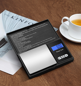 Mini báscula digital de bolsillo para joyería, 1000g, 0,1g, precisión, 100g, 0,01g, función de conteo, oro, 1kg, batería máxima - Product Image 2