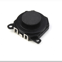 Manette de jeu analogique 3D noire de remplacement pour PSP1000