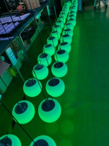 Hỗ trợ tùy chỉnh DMX512 1.5kg <span class=keywords><strong>DMX</strong></span> điều khiển tời kineric LED nâng máy với bóng RGB màu - Product Image 5