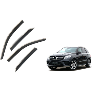 แผ่นบังลมข้างประตูแบบฉีดขึ้นรูป สำหรับรถเบนซ์ GLE ปี 2012-2019 อุปกรณ์ตกแต่งรถยนต์ - Product Image 1