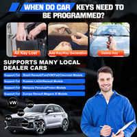 Programador de Llaves Universal XTOOL IK618, Escáner de Fallas para Automóviles con Pantalla de 7 Pulgadas, Codificación ECU KC100 IMMO EEPROM