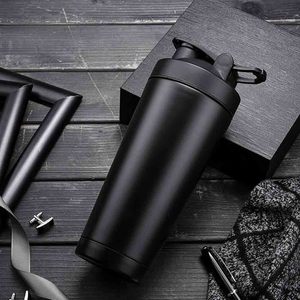 Bouteille <span class=keywords><strong>shaker</strong></span> de sport 304 personnalisable, thermos, disponible en 18 à 24 once, en acier inoxydable, étiquette privée, isolée, avec logo personnalisé - Product Image 1