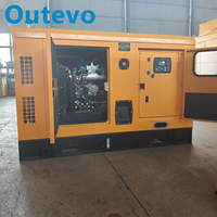 200-240V 50Hz 100kW Tiga Fasa 100kVA Generator Senyap dengan Start Otomatis dan Start Jarak Jauh ATS