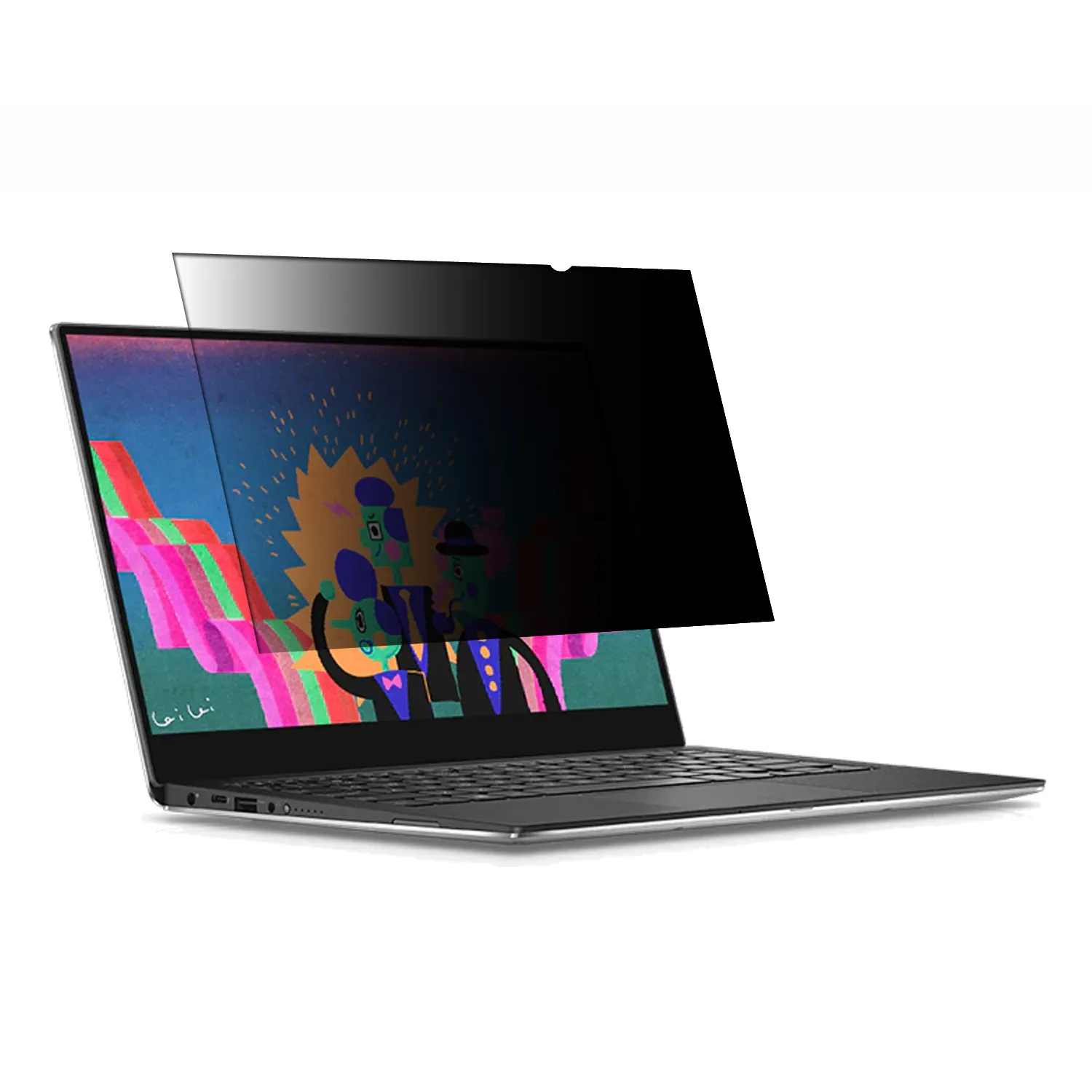 Fabrika fiyat Laptop gizlilik filtresi/Dell dokunmatik ekran dizüstü bilgisayarlar için ekran koruyucu, notebook ve Ultrabooks 10 "- 19"