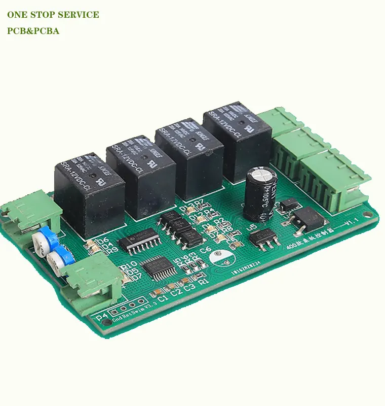 Zve power Hersteller PCB Fast Reliable Prototype 1-6 Layer Custom ized Green Electronic FR4 Leiterplatte