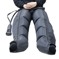 Bottes de massage à compression d'air sans fil à 4 chambres pour récupération musculaire, portables, avec logo personnalisé, pour sportifs