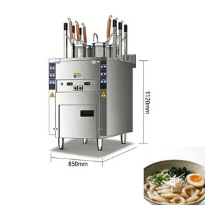 Cocedor de Fideos Automático de Grado Comercial, Hervidor de Pasta de Alta Eficiencia con Entrada y Salida de Agua Automáticas - Product Image 6