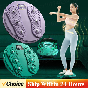 Disco <span class=keywords><strong>de</strong></span> Ejercicio Giratorio, Plataforma <span class=keywords><strong>de</strong></span> Masaje para Pies <span class=keywords><strong>con</strong></span> Pantalla LCD, Equipo <span class=keywords><strong>de</strong></span> Ejercicio para Moldear el Cuerpo, Máquina <span class=keywords><strong>de</strong></span> Fitness para Adelgazar - Product Image 2
