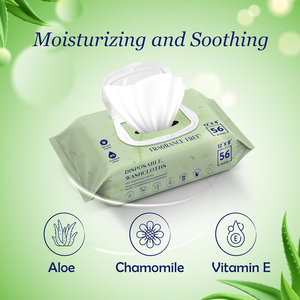 Lingettes nettoyantes pour le corps pour adultes épaissir et agrandir Respectueux de l'environnement Ajoutez de l'essence d'aloès sans odeur dégradable - Product Image 4