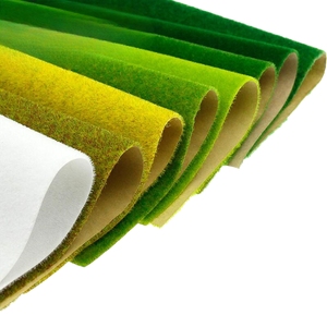 Matériaux de modélisme DIY : simulation de gazon, pelouse, couverture en herbe, artisanat en papier pour scènes artisanales - Product Image 1