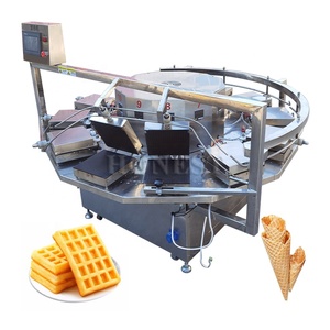 High Automation Waffle Making <strong>Machine</strong> / <strong>Wafer</strong> Cones <strong>Machine</strong> / <strong>Wafer</strong> Roll Making <strong>Machine</strong> - Product Image 1