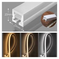 Vente en gros Multiples spécifications Diffuseur flexible néon led silicone tube PCB néon flexible led bande lumineuse