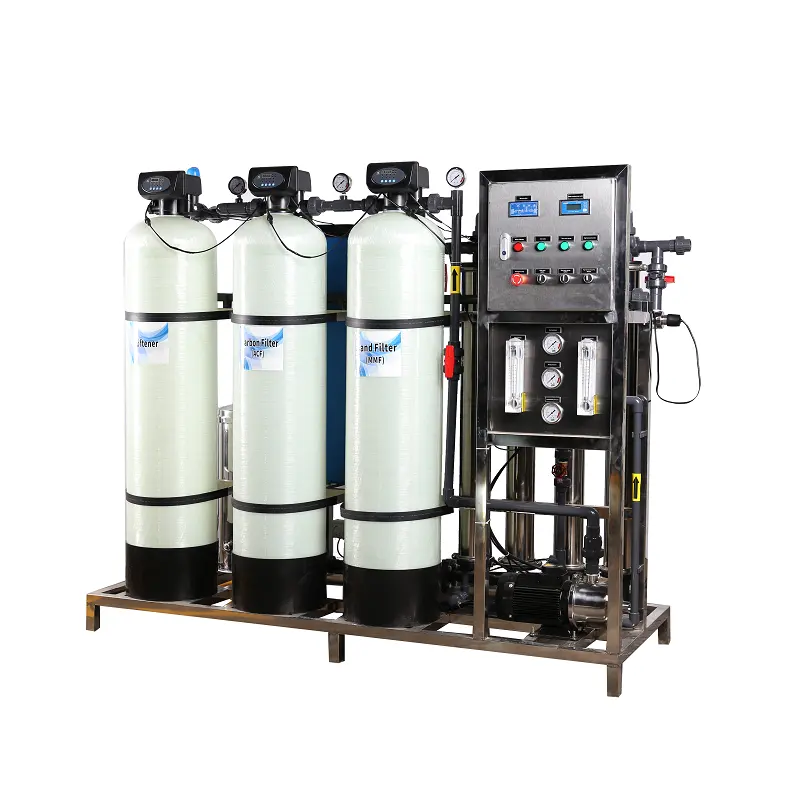 1000 Lph Ro Pflanzen wasser aufbereitung system Automatisch 1000l/h Angebots spezifikation Kosten lösungen Behandlungs maschine