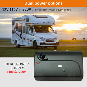 เครื่องทำน้ำร้อนไฟฟ้า 12V 220V ความจุ 6 ลิตร สำหรับใช้ในบ้าน โรงแรม รถบ้าน และรถพ่วง ทำจากพลาสติก - Product Image 4