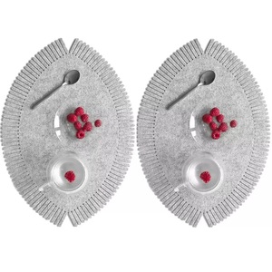 Tấm Lót Đĩa Bằng Nỉ Tấm Lót Đĩa Bằng Nỉ Chất Liệu Bền Dễ Lau Chùi Tấm Lót Bàn Ăn - Product Image 2