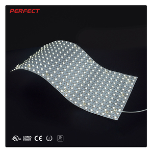 Panneau LED SMD2835 à haut rendement lumineux 155LM/W PSB282C 288 LED DC24V 30W Ra90 Angle de faisceau 120° 2700K-6500K 240x480x6.5mm IP20 Moderne - Product Image 3