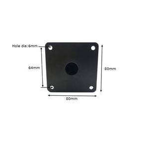 40mm-72mm Modern Tapered Steel Metal Coffee Dining <b>Table</b> <b>Legs</b> in Gold Black for Outdoor Home Office Bathroom Bedroom Use - Product Image 5