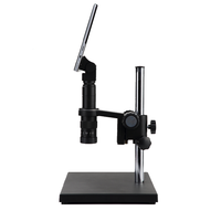 Mikroskop Stereo kepala tampilan Digital ST-7045D, untuk reparasi seluler dan Laboratorium menggunakan mikroskop potong